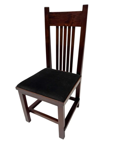 Art Deco Modernist High Back Chair by Hendrik Wouda for Pander, 1924